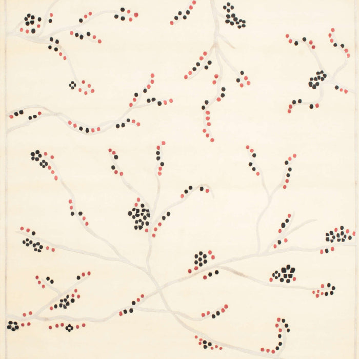 Machine Washable Contemporary Lemon Chiffon Beige Rug, wshcon505