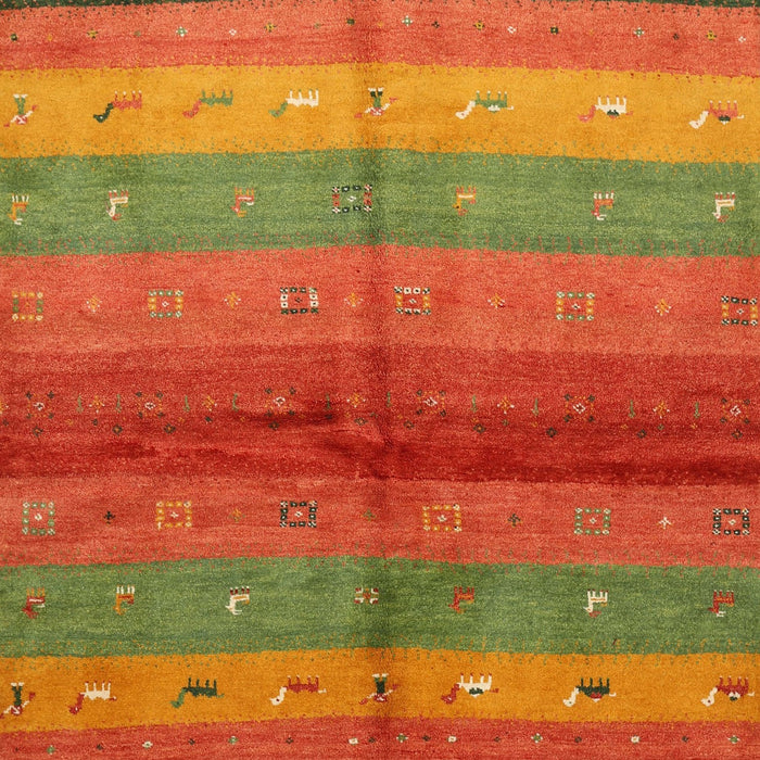 Contemporary Red Modern Rug, con506