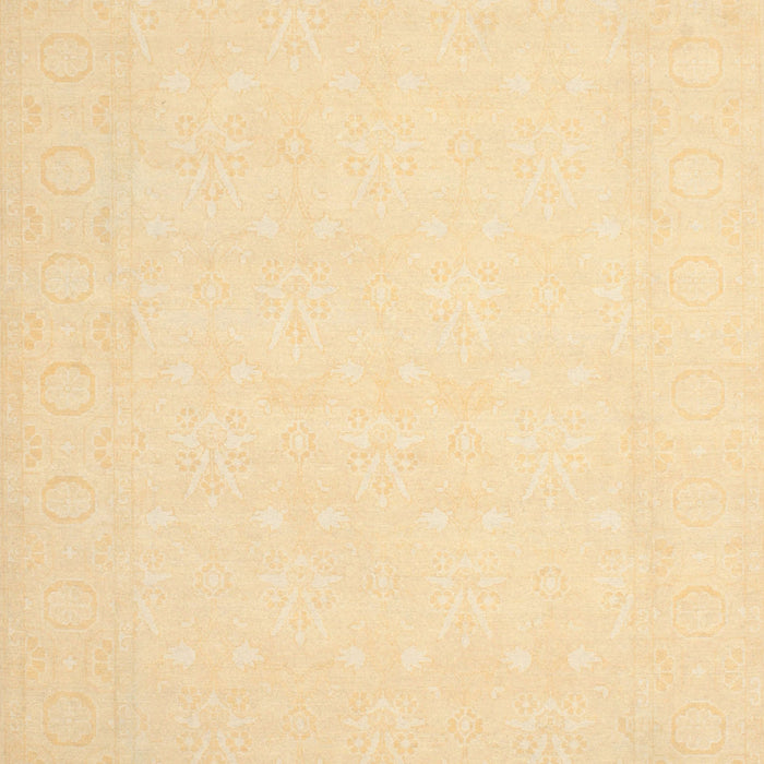 Contemporary Sun Yellow Solid Rug, con511