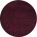 Sideview of Contemporary Deep Red Modern Rug, con519