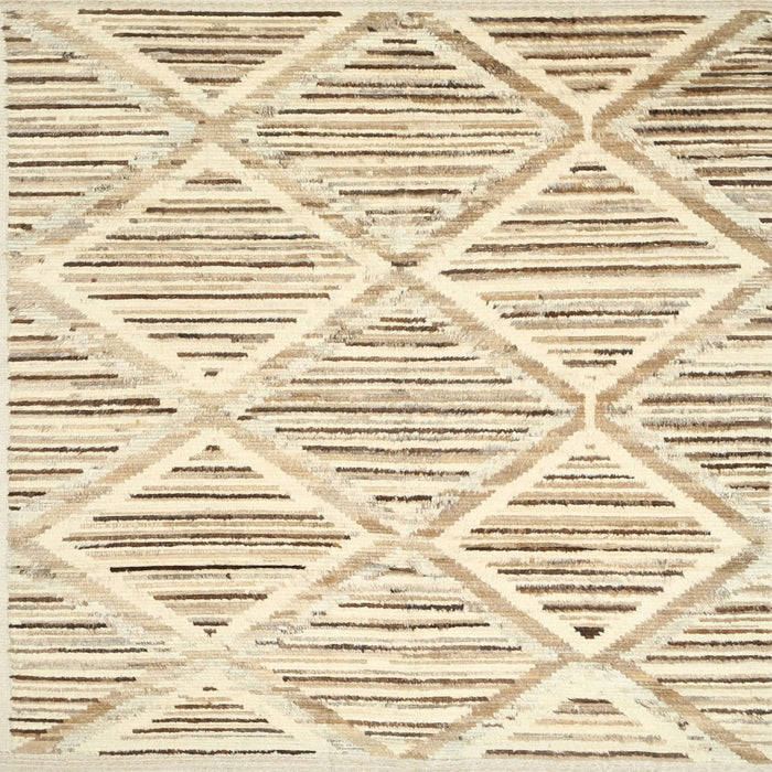 Sideview of Machine Washable Contemporary Gold Rug, wshcon520