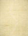 Contemporary Sun Yellow Solid Rug, con523