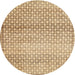 Sideview of Contemporary Light Brown Modern Rug, con525