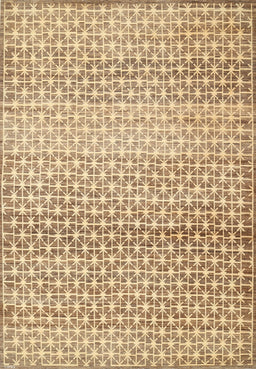 Contemporary Light Brown Modern Rug, con525