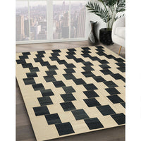 Contemporary Brown Modern Rug, con526