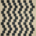 Square Contemporary Brown Modern Rug, con526