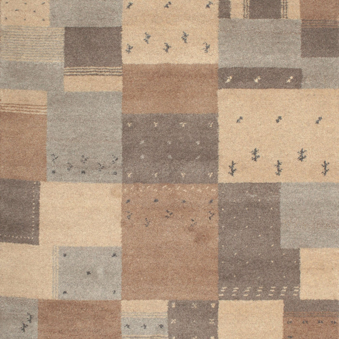 Machine Washable Contemporary Dark Almond Brown Rug, wshcon529