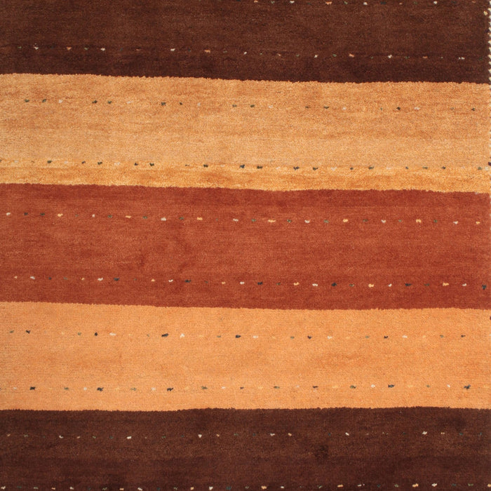 Contemporary Saffron Red Modern Rug, con530