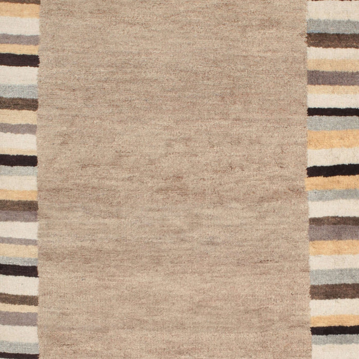 Contemporary Orange Salmon Pink Modern Rug, con532