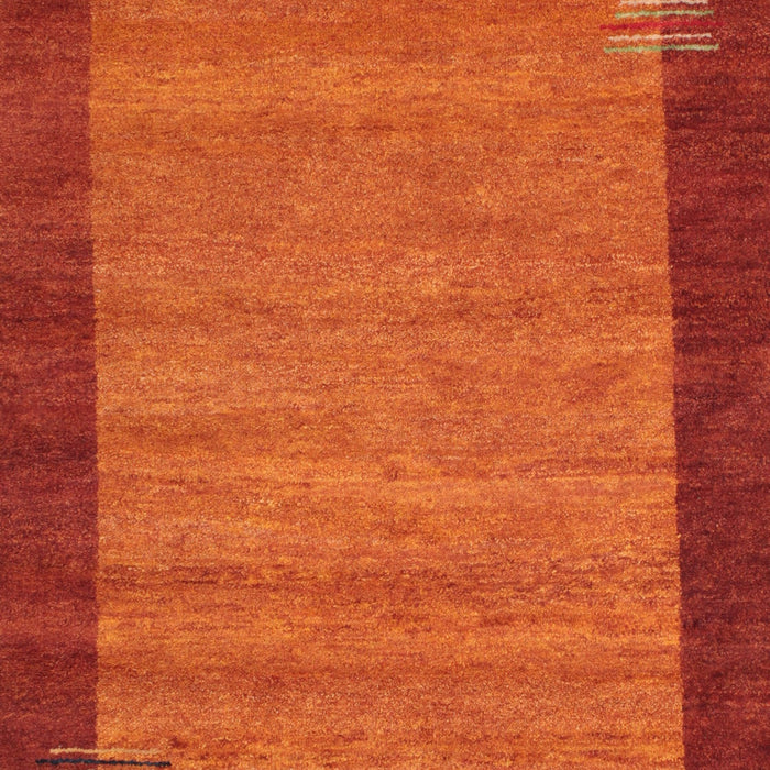 Machine Washable Contemporary Neon Red Rug, wshcon535