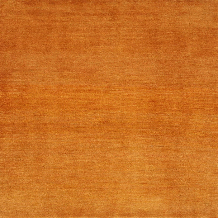 Square Contemporary Orange Red Modern Rug, con536