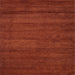 Sideview of Machine Washable Contemporary Red Rug, wshcon537