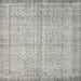 Sideview of Machine Washable Contemporary Pale Silver Gray Rug, wshcon546