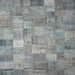 Sideview of Machine Washable Contemporary Dark Gray Rug, wshcon556
