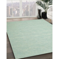 Contemporary Green Modern Rug, con563