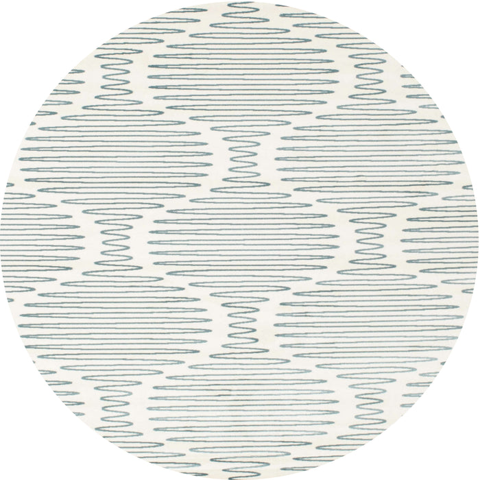 Square Machine Washable Contemporary Silver Gray Rug, wshcon565