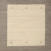 Square Contemporary Brown Solid Rug, con569