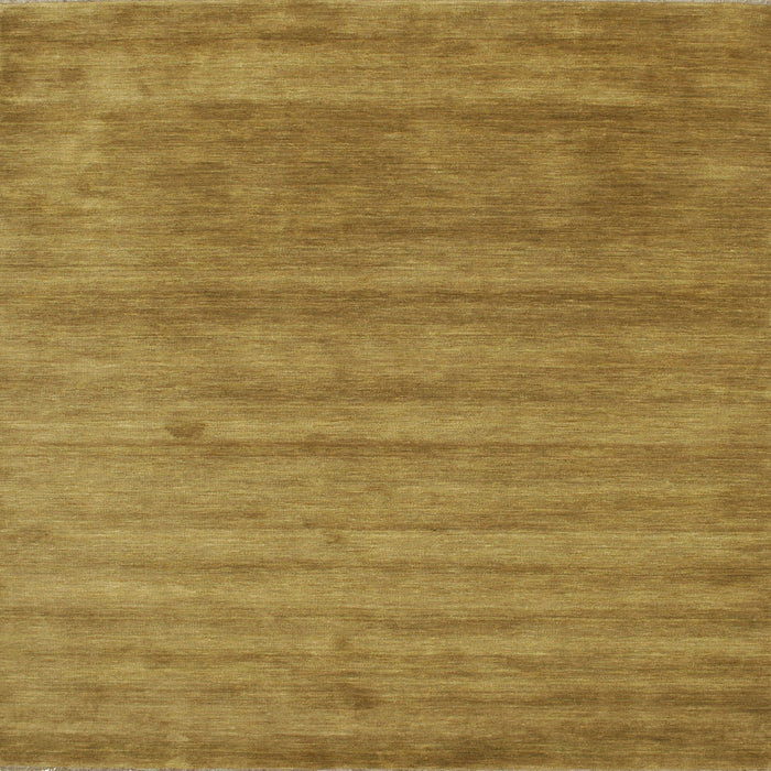 Square Contemporary Caramel Brown Modern Rug, con56