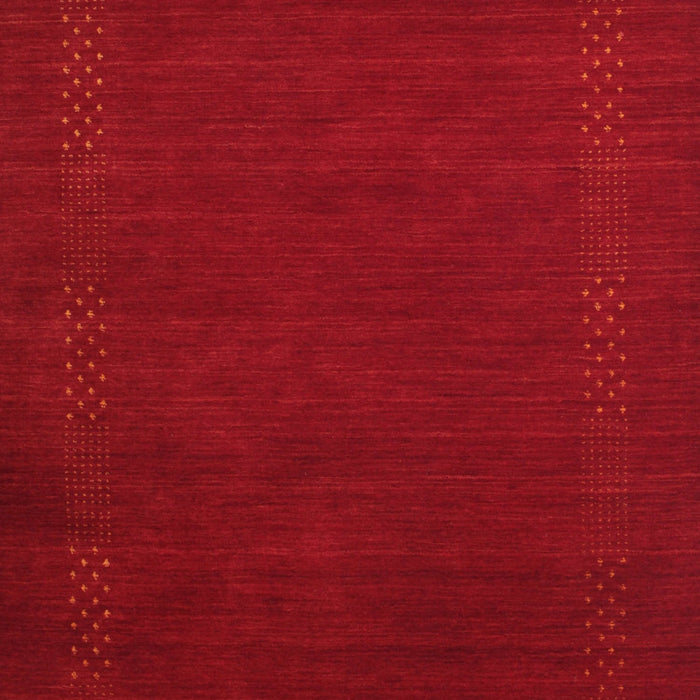 Contemporary Neon Red Modern Rug, con571