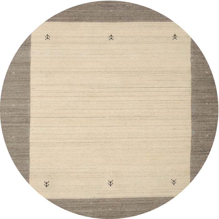 Sideview of Contemporary Brown Modern Rug, con573