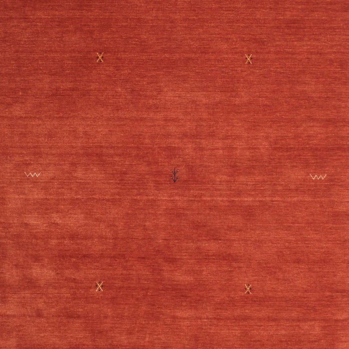 Machine Washable Contemporary Neon Red Rug, wshcon575