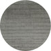 Sideview of Contemporary Sage Green Modern Rug, con578