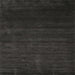 Square Contemporary Charcoal Black Modern Rug, con57