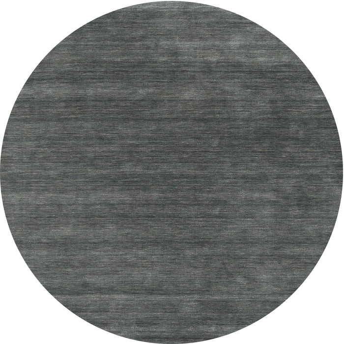 Sideview of Contemporary Gray Modern Rug, con581
