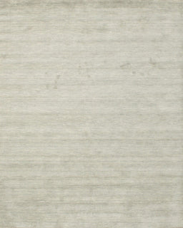 Contemporary Pale Silver Gray Solid Rug, con583