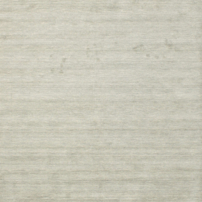 Contemporary Pale Silver Gray Solid Rug, con583