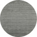 Sideview of Contemporary Gray Modern Rug, con584