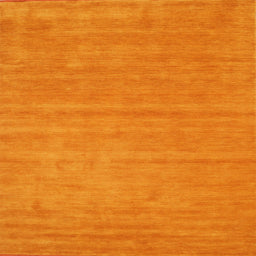 Square Contemporary Orange Red Modern Rug, con58