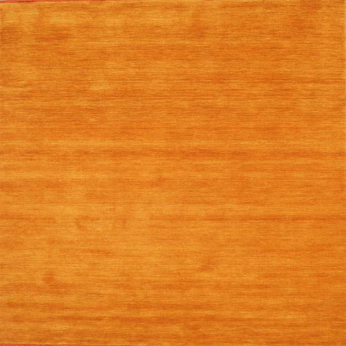 Sideview of Machine Washable Contemporary Orange Red Rug, wshcon58