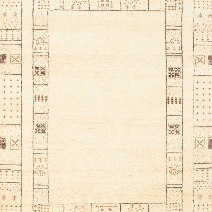 Contemporary Brown Solid Rug, con593