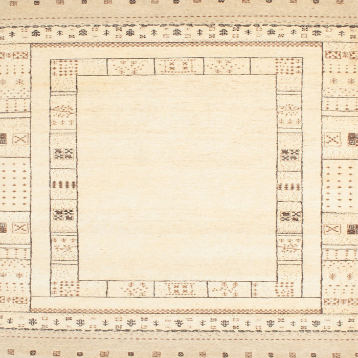 Sideview of Machine Washable Contemporary Brown Rug, wshcon593