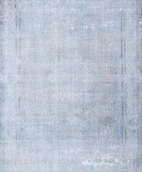 Machine Washable Contemporary Blue Gray Rug, wshcon608