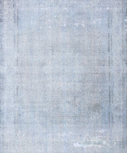 Machine Washable Contemporary Blue Gray Rug, wshcon608