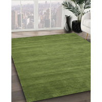 Contemporary Green Modern Rug, con60