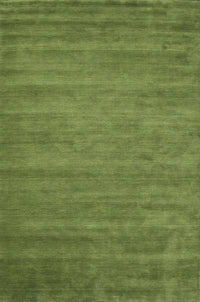 Machine Washable Contemporary Green Rug, wshcon60