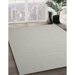 Machine Washable Contemporary Dark Gray Rug in a Family Room, wshcon610