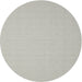 Sideview of Contemporary Pale Silver Gray Modern Rug, con611