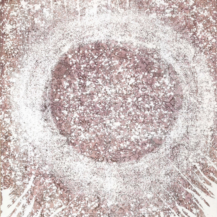 Contemporary Off White Beige Modern Rug, con616