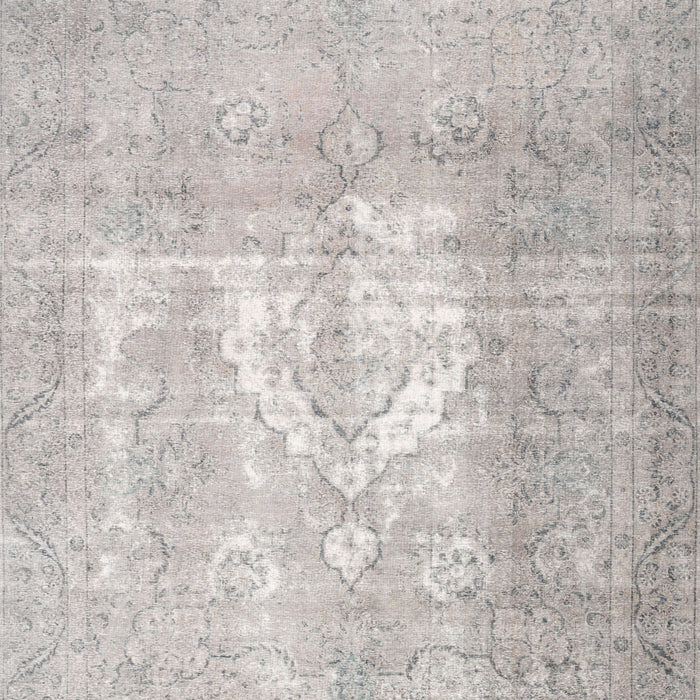 Machine Washable Contemporary Dark Gray Rug, wshcon617