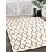 Machine Washable Contemporary Beige Rug in a Family Room, wshcon619