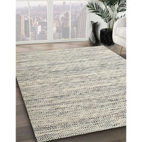 Contemporary Tan Brown Gold Modern Rug, con620