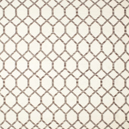 Square Contemporary Beige Trellis Rug, con621