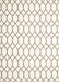 Contemporary Beige Trellis Rug, con621