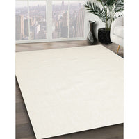 Contemporary Gold Solid Rug, con623