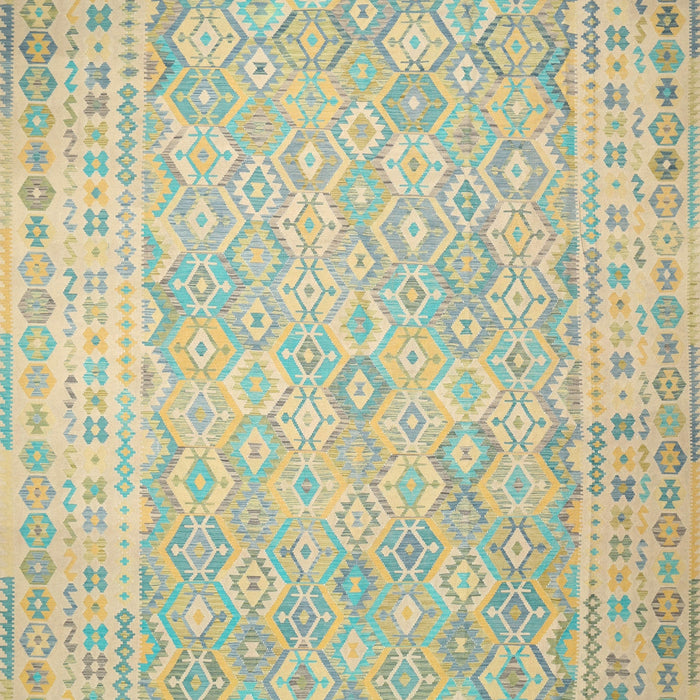 Contemporary Sage Green Southwestern Rug, con627
