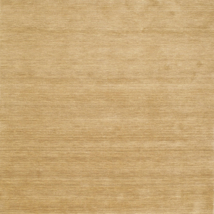 Contemporary Yellow Solid Rug, con62